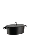 Alessi La Cintura Di Oriente Cocotte (32cm X 11.5cm) In Black
