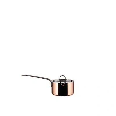 Alessi La Cintura Di Orione Saucepan In Copper;black