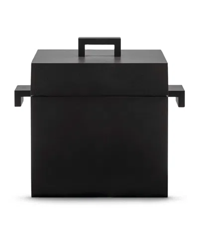 Alessi La Cubica Cocotte In Black