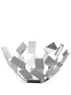 Alessi La Stanza Dello Scirocco Fruit Bowl In Silver