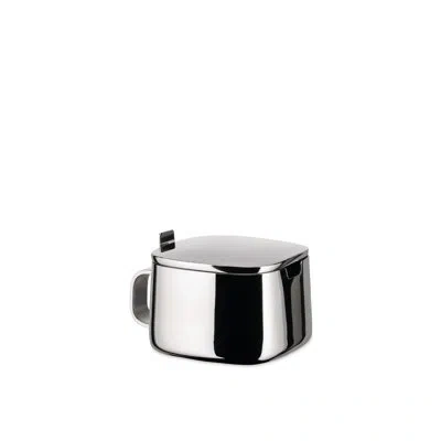 Alessi Lassus Sugar Bowl In Stainless Steel
