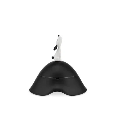 Alessi Lulà Dog Bowl In Black