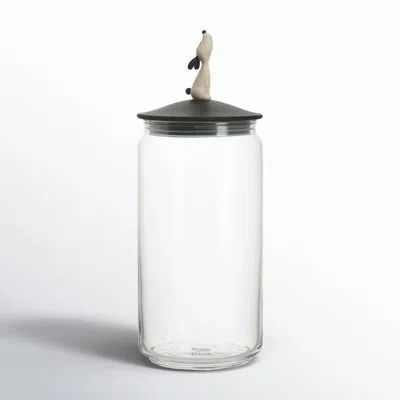 Alessi Lulàjar Jar For Dog Food In Black