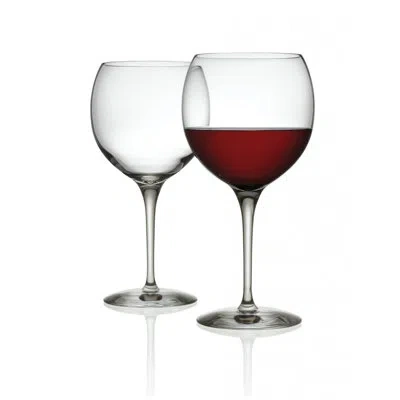 Alessi Mami Red Wine Glass In Clear
