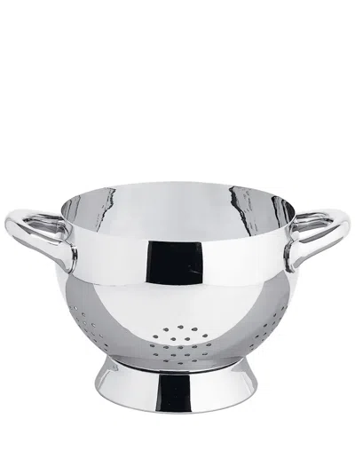 Alessi Mami Stainless Steel Colander In Silver