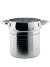 Alessi Mami Stainless Steel Pierced Basket In Silver