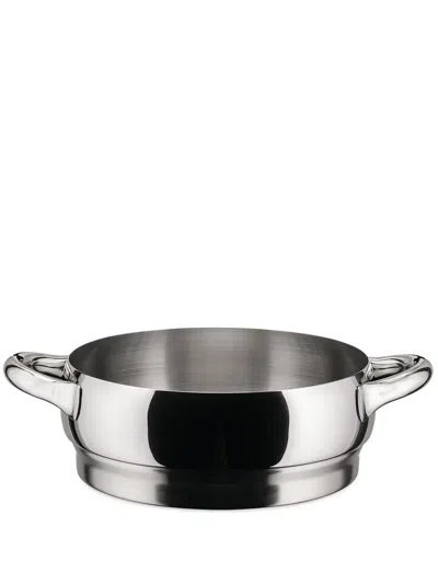 Alessi Mami Stainless Steel Steamer Basket In Silver
