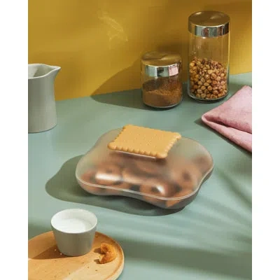 Alessi Mary Biscuit Box In Ice