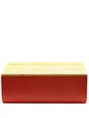 Alessi Mattina Bread Bin In Red