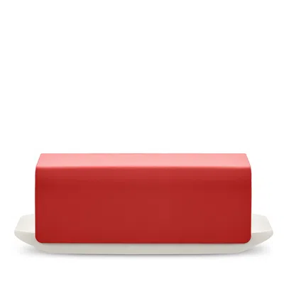 Alessi Mattina Paper Towel Roll Holder In Red
