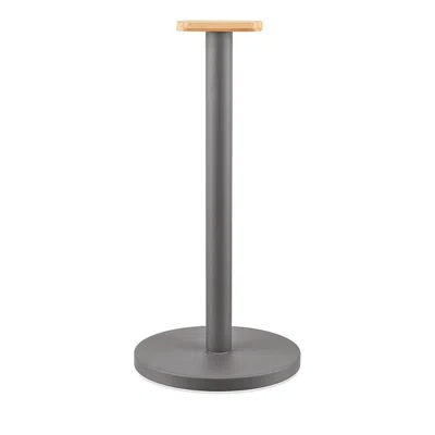 Alessi Mattina Paper Towel Holder In Dark Gray
