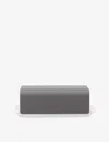 Alessi Nocolor Mattina Resin-coated Stainless-steel Butter Dish In Nocolor