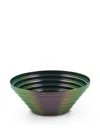 Alessi Maya Round Basket In Green