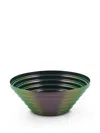Alessi Maya Round Basket In Green