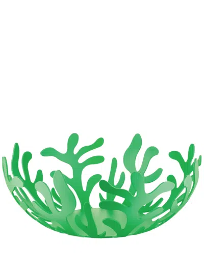 Alessi Mediterraneo Medium Fruit Holder (25cm) In Green
