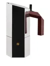 Alessi Menhir Espresso Coffee Maker In Silber