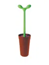 Alessi Merdolino Toilet Brush In Green