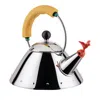 Alessi 9093 Kettle By Michael Graves In Silver