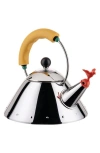Alessi 9093 Kettle By Michael Graves In Yellow
