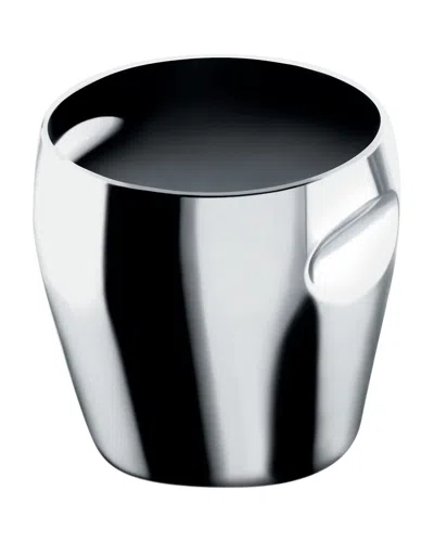 Alessi Mirrored Ice Bucket In Gray
