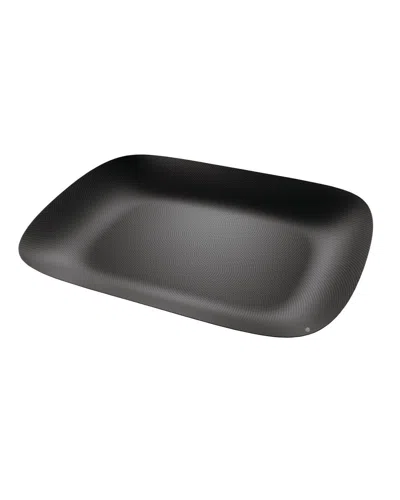 Alessi Moire Tray In Black