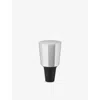 Alessi Eugenia Chrome-plated Steel Wine Stopper In Silver