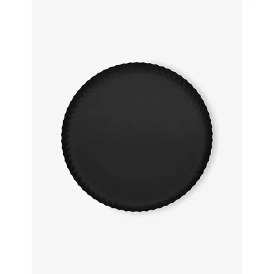 Alessi Pleats Small Round Steel Tray In White