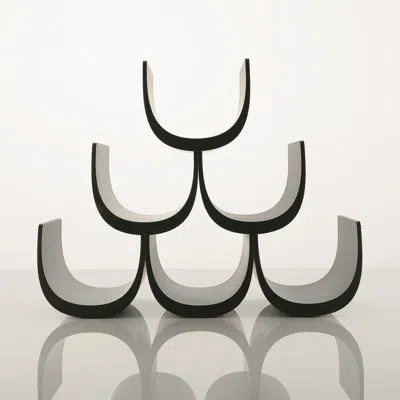 Alessi Noè Bottle Holder In Black