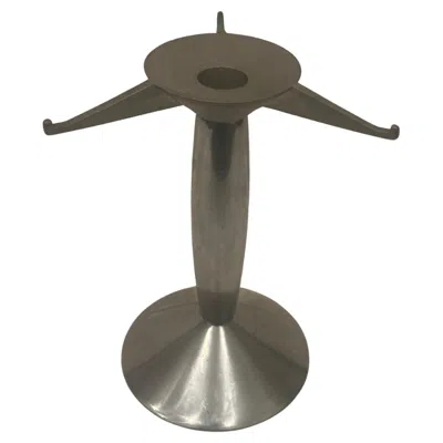 Pre-owned Alessi Phillipe Starck Postmodern Officina Candle Holder For  France In Gray