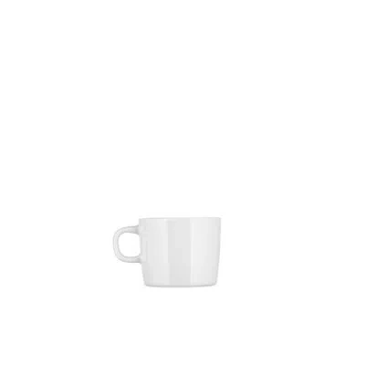 Alessi Platebowlcup Mocha Cup In White