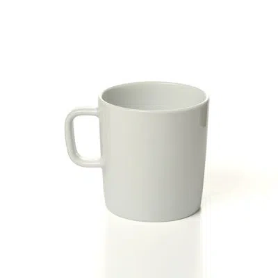 Alessi Platebowlcup Mug In White