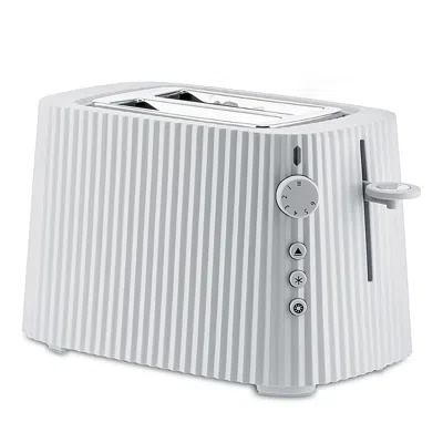 Alessi Plisse 2 Slice Toaster In White
