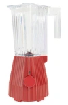 Alessi Plissé Blender In Red