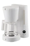 Alessi Plissé Drip Coffee Maker In White