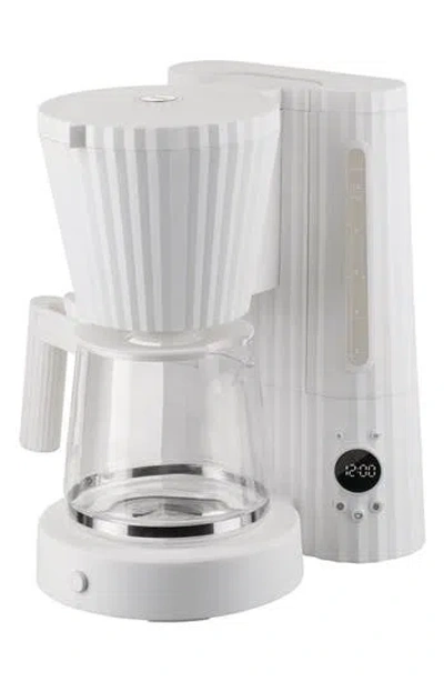 Alessi Plissé Drip Coffee Maker In White