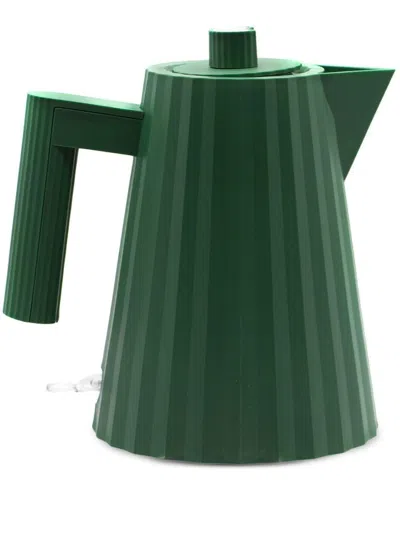 Alessi Plissé Electric Kettle In Green