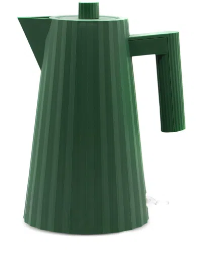 Alessi Plissé Electric Kettle In Green