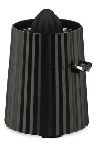 Alessi Plissé Electric Tea Kettle In Black