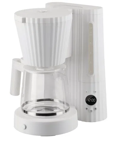 Alessi Plissé Filtered Coffee Machine In White