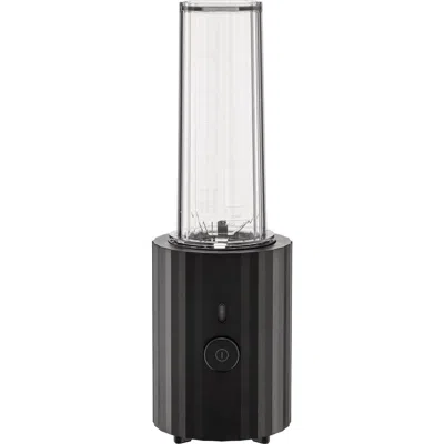 Alessi Plissé Personal Blender In Black