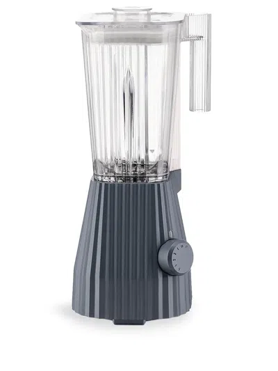 Alessi Plissé Pleated Blender In Grey