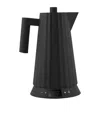 Alessi Plisse Temperature Control Kettl In Black