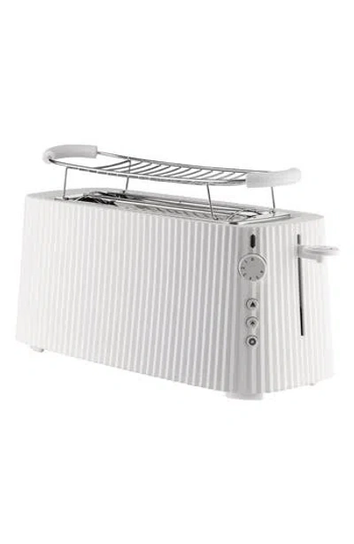 Alessi Plissé Toaster In White