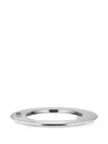 Alessi Polished Round Charger Plate In Silver
