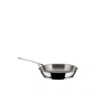 Alessi Pots&pans Frying Pan In Stainless Steel