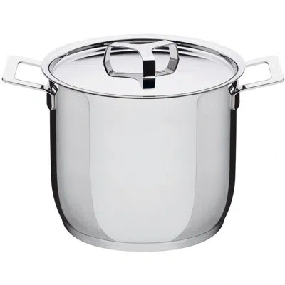 Alessi Pots&pans Pot In Silver