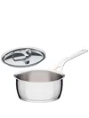 Alessi Pots&pans Stainless Steel Saucepan In Silver