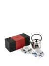 Alessi Printed Tea Set In Multi