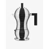 Alessi Pulcina 6-cup Espresso Coffee Maker In Silver