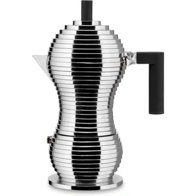 Alessi Pulcina Espresso Coffee Maker In Black